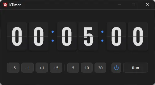 KTimer